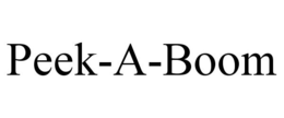 PEEK-A-BOOM trademark