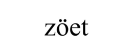 ZÖET trademark