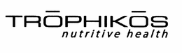 TROPHIKOS NUTRITIVE HEALTH trademark