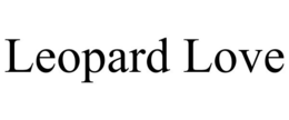 LEOPARD LOVE trademark