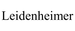 LEIDENHEIMER trademark