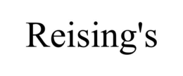 REISING'S trademark
