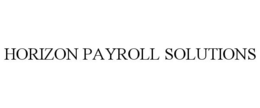HORIZON PAYROLL SOLUTIONS trademark