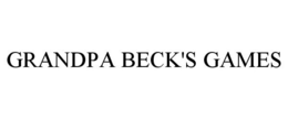 GRANDPA BECK'S GAMES trademark