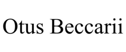 OTUS BECCARII trademark