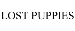LOST PUPPIES trademark