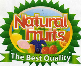 NATURAL FRUITS THE BEST QUALITY trademark