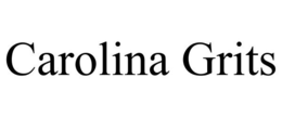 CAROLINA GRITS trademark