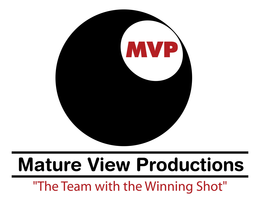 MVP MATURE VIEW PRODUCTIONS "THE TEAM WITH THE WINNING SHOT" trademark