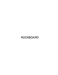 ROCKBOARD trademark