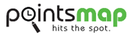 POINTSMAP HITS THE SPOT. trademark