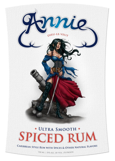 ANNIE DIEU-LE-VEUT ULTRA SMOOTH SPICED RUM CARIBBEAN STYLE RUM WITH SPICES & OTHER NATURAL FLAVORS 750 ML | 35% ALC. BY VOL. (70 PROOF) trademark