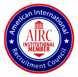 AMERICAN INTERNATIONAL RECRUITMENT COUNCIL AIRC INSTITUTIONAL MEMBER trademark