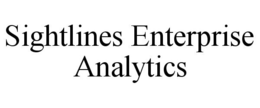 SIGHTLINES ENTERPRISE ANALYTICS trademark