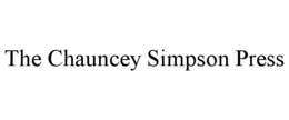 THE CHAUNCEY SIMPSON PRESS trademark