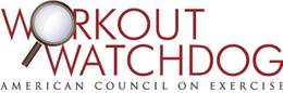 WORKOUT WATCHDOG AMERICAN COUNCIL ON EXERCISE trademark