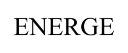 ENERGE trademark