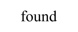FOUND trademark