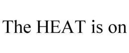 THE HEAT IS ON trademark