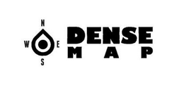 N E S W DENSE MAP trademark