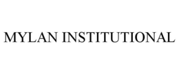MYLAN INSTITUTIONAL trademark