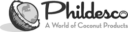 PHILDESCO A WORLD OF COCONUT PRODUCTS trademark