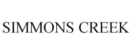 SIMMONS CREEK trademark