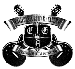 CALIFORNIA GUITAR ACADEMY C G A PROFESSIONAL GUITAR INSTRUCTION trademark