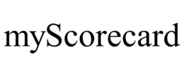MYSCORECARD trademark