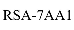 RSA-7AA1 trademark