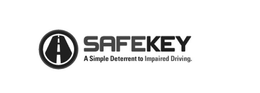 SAFEKEY A SIMPLE DETERRENT TO IMPAIRED DRIVING. trademark