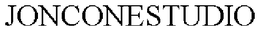 JONCONESTUDIO trademark