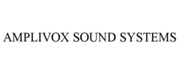 AMPLIVOX SOUND SYSTEMS trademark