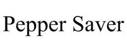 PEPPER SAVER trademark