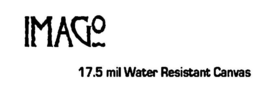 IMAGO 17.5 MIL WATER RESISTANT CANVAS trademark