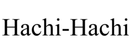 HACHI-HACHI trademark