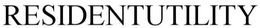 RESIDENTUTILITY trademark