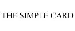 THE SIMPLE CARD trademark