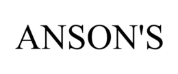ANSON'S trademark
