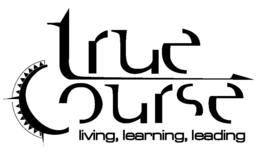 TRUE COURSE LIVING, LEARNING, LEADING trademark