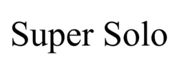 SUPER SOLO trademark