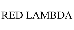 RED LAMBDA trademark