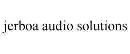 JERBOA AUDIO SOLUTIONS trademark