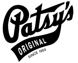 PATSY'S ORIGINAL SINCE 1903 trademark