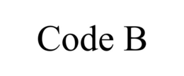 CODE B trademark