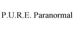 P.U.R.E. PARANORMAL trademark