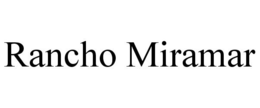 RANCHO MIRAMAR trademark