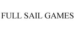 FULL SAIL GAMES trademark