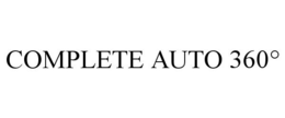 COMPLETE AUTO 360° trademark