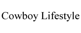COWBOY LIFESTYLE trademark